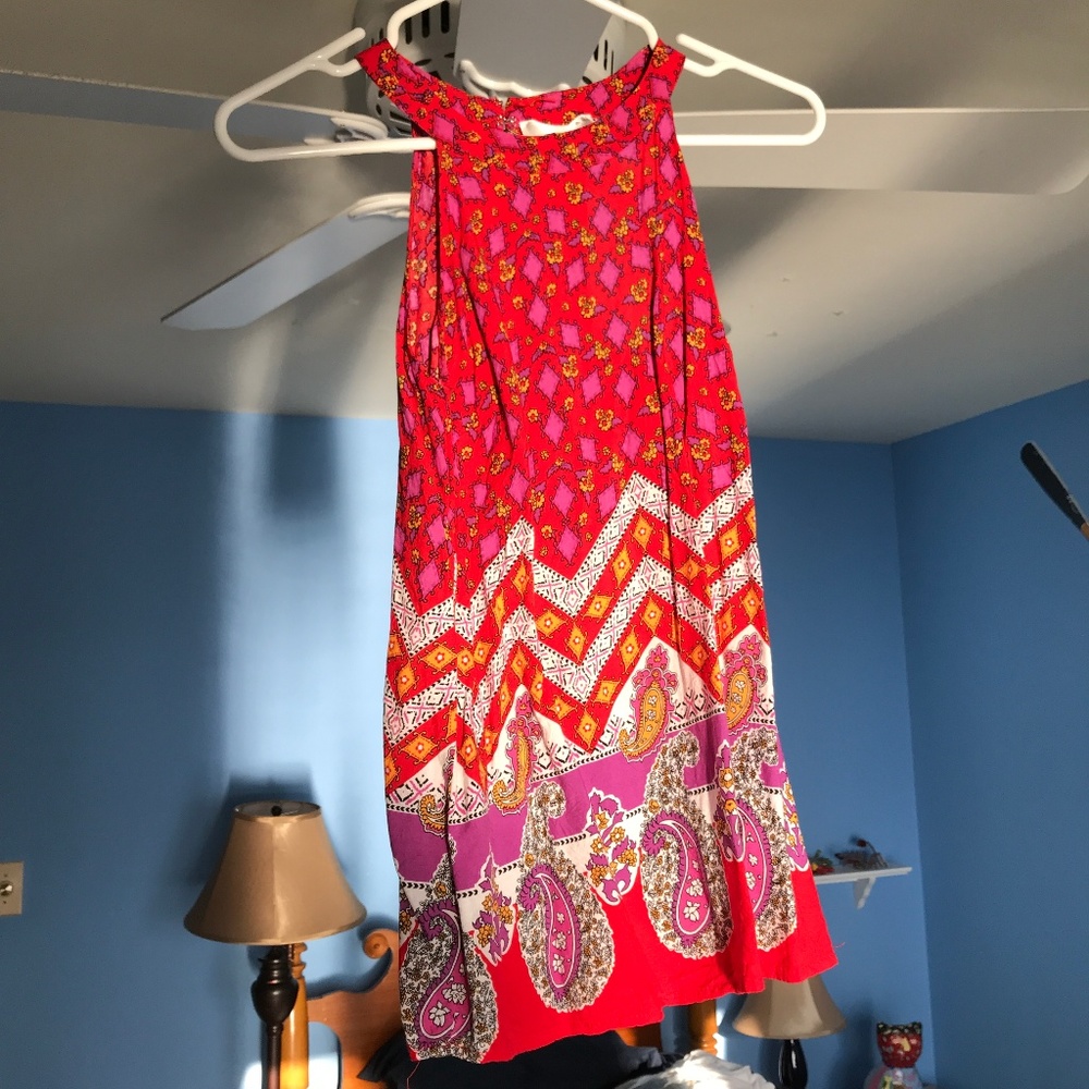 Kenar Red Patterned Top